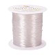 JEWELEADER Crystal Elastic Wire Stretch About 109 Yards Polyester String Cord 0.8mm Crafting DIY Thread for Bracelets Gemstone Jewelry Making Beading Craft Sewing Clear Color EW-PH0001-0.8mm-02-6