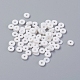 Плоские круглые бусинки распорки ручной полимерной глины X-CLAY-R067-3.0mm-17-4