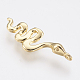 Brass Charms ZIRC-F083-019-RS-2