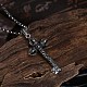 316L Surgical Stainless Steel Pendant Necklaces NJEW-BB29800-4