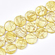 Chapelets de perles en coquille d'eau douce  SHEL-S274-62-3