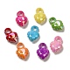 Pendentif acrylique opaque plaqué&nbsp;OACR-E039-62-1