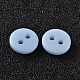 2-Agujero botones redondos de costura redondos para el diseño de vestuario BUTT-E119-36L-17-2