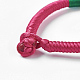 Handmade Braided Rope Polyester Thread Bracelets BJEW-F360-I-4