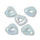 Cadres de perles acryliques irisées arc-en-ciel de placage uv PACR-M003-04E-1