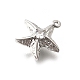 Подвески из латуни с прозрачным фианитом KK-C096-14B-P-2
