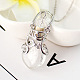 Lampwork Perfume Bottle Pendant Necklace BOTT-PW0005-14H-P-1