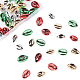 Chgcraft 48 pièces 4 couleurs perles de cauris électrolytiques BSHE-CA0001-02-1