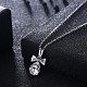 925 Sterling Silver Pendant Necklaces NJEW-BB30765-6