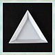 Polipropileno (pp) triángulo nail art bandejas de clasificación de rhinestone calcomanías de diy X-MRMJ-G003-02-1