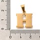 Подвески из нержавеющей стали 304 с ионным покрытием (IP) STAS-U035-01G-H-3