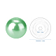 Perla redonda perlada de vidrio teñido ecológico perlado HY-PH0002-03-B-4