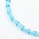 Cone Crystal Glass Beads Strands GLAA-F023-B05-1