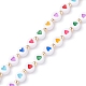Opaque Acrylic Beads Mobile Straps HJEW-JM00590-02-3