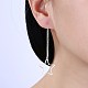 Trendy Brass Threader Earrings EJEW-BB21085-2