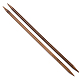 竹の先のとがった編み針（dpns）  ペルー  250x6.5mm  4個/袋 TOOL-R047-6.5mm-03-2