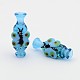 Handmade Lampwork 3D Vase with Butterfly Big Beads LAMP-L047-M-2