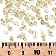 (service de remballage disponible) perles de rocaille rondes en verre SEED-C016-3mm-162-3