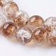 Two Tone Crackle Glass Bead Strands CCG-I001-13-3