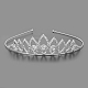Модные свадебные кольца короны горный хрусталь для волос OHAR-S194-05-1