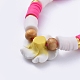 Braccialetti di perline intrecciati con filo di nylon BJEW-JB05092-02-4