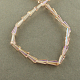 Electroplate Glass Beads Strands EGLA-Q036-M-3