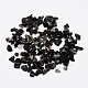Natural Black Stone Chip Beads G-M229-05-1
