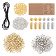 DIY-Set zur Herstellung von Armbändern aus geflochtenen Kunststoffperlen&nbsp;DIY-DC0003-08-1