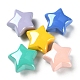 10pcs 5 couleurs perles acryliques opaques MACR-YW0002-06-2