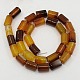 Natural Striped Agate/Banded Agate Beads Strands G-L014-04-2