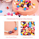 Fashewelry 200pcs 8 Farben handgemachte Fimo-Perlen CLAY-FW0001-03-5