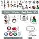 Kits de fabricación de pulseras navideñas diy de sunnyclue DIY-SC0018-84-2