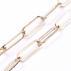 Chaînes de câble de fer / chaînes de trombones chaînes de lunettes AJEW-EH00019-3