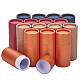 Benecreat 16 pièces 10 ml tubes en carton kraft de couleur mixte contenants ronds en papier kraft pour crayons caddy de thé café artisanat cosmétique emballage cadeau CBOX-BC0001-29-1