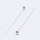 925 Sterling Silver Head Pins STER-F036-20S-1.5x20-2