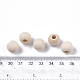 Perle europee di legno naturale non finito X-WOOD-Q041-04E-3