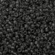 TOHOラウンドシードビーズ  日本製シードビーズ  （9bf）ブラックダイヤモンド透明マット  8/0  3mm  穴：1mm  約10000個/ポンド SEED-TR08-0009BF-2