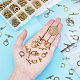 PandaHall 120 Sets 15 Styles Tibetan Style Toggle Clasps T-bar Closure Clasps IQ Toggle Clasps TBar Clasps Findings Jewelry Making for Necklace Bracelet Jewelry Making (Antique Golden) TIBE-PH0005-10AG-3
