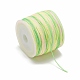 Cordon de nouage chinois en nylon teint par segment de 50 m NWIR-YW0001-05F-1