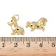 Латунные микро проложить кубического циркония подвески KK-L243-06G-04-3