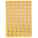 Affichages de boutons-pression en cuir d'unité centrale ODIS-WH0002-03A-1