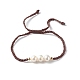 Ensembles de bracelets réglables en fil de nylon pour maman et fille BJEW-JB06528-02-4