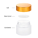 Frosted Glass Cosmetics Cream Jar MRMJ-BC0001-80-7
