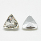 Cabujones de cristal con rhinestone RGLA-T087-12mm-01-2