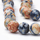 Dyed Natural Fire Crackle Agate Beads Strands G-T098-02B-02-3
