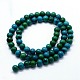 Synthetic Chrysocolla Beads Strands X-G-I199-34-4mm-2