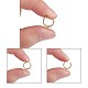 Brass Clip-on Hoop Earring Findings X-KK-P102-01G-3