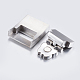 304 Stainless Steel Magnetic Clasps STAS-P181-30P-3