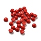 Cabochons synthétiques teints en turquoise&nbsp;G-B070-42C-1