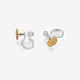 Stainless Steel Clip-on Earring Components X-STAS-WH0012-01G-2